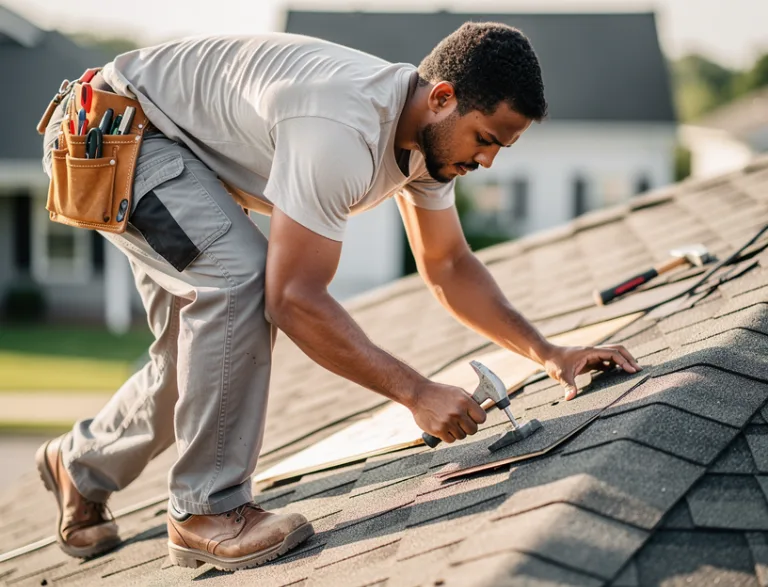 Roofer service in Hendersonville